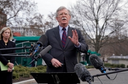 Trump hopes to resolve NK issue through negotiation: Bolton