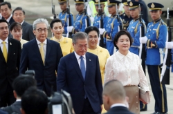 Moon in Thailand on three-nation tour