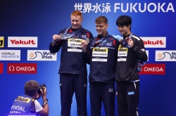 2nd worlds medal cements Hwang Sun-woo's status as next big thing in S. Korean swimming