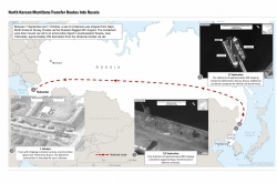 N. Korea sent more than 1,000 containers of military equipment, munitions to Russia: White House