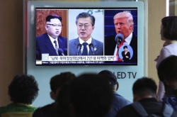 Moon, Trump vow efforts to ensure US, NK agree on concrete denuclearization measures