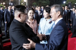NK media highlight April summit agreement ahead of Moon's visit