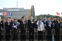 Yoon vows to sternly respond to N. Korea's threats through S. Korea-US alliance