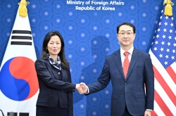 S. Korean, US nuclear envoys vow to 'resolutely' counter NK-Russia arms trade