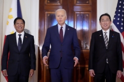 US, Japan, Philippines stress Korean Peninsula denuclearization goal, decry NK threats