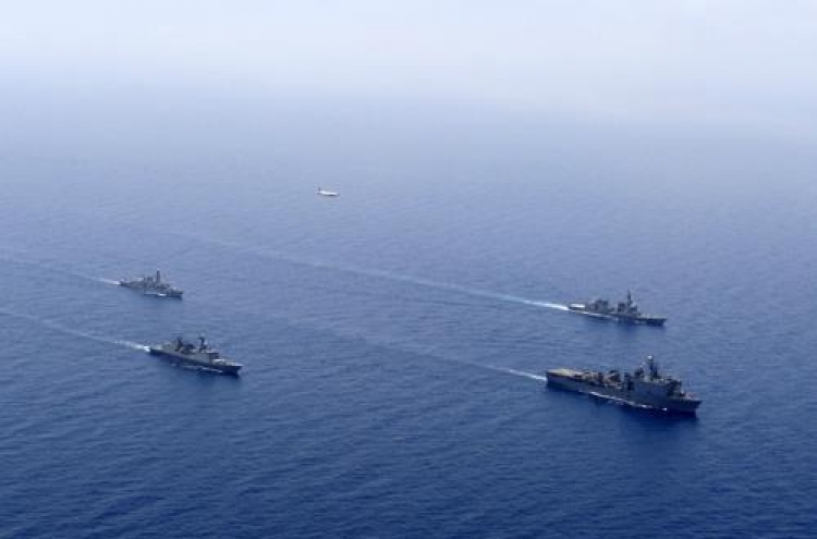 Korea joins multilateral anti-piracy exercise in Gulf of Aden