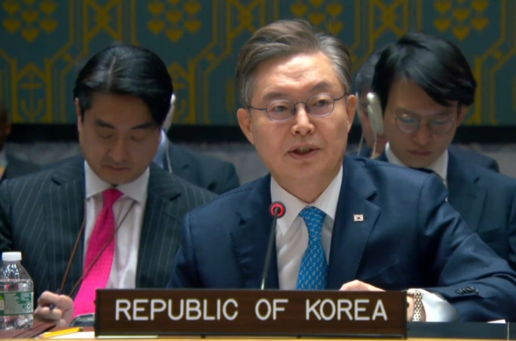 S. Korean envoy lambasts N. Korea-Russia cooperation, UNSC resolution breach