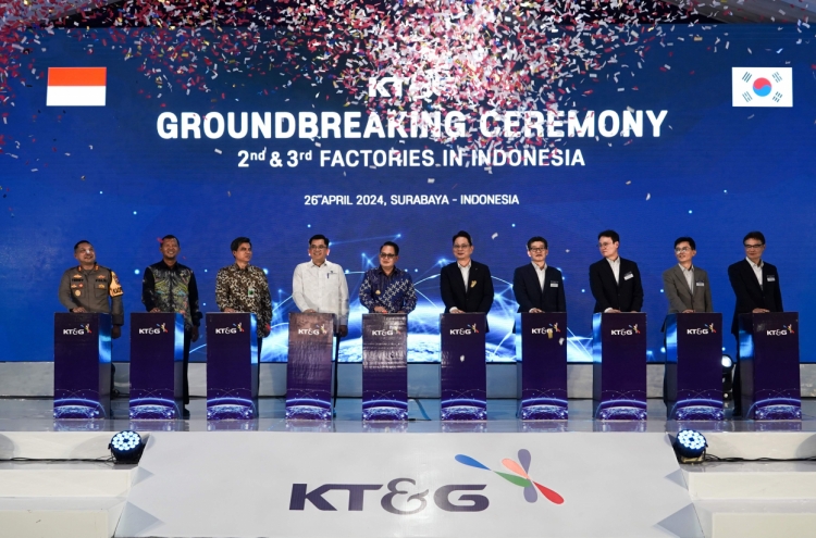 KT&G CEO highlights Indonesia as new global production hub