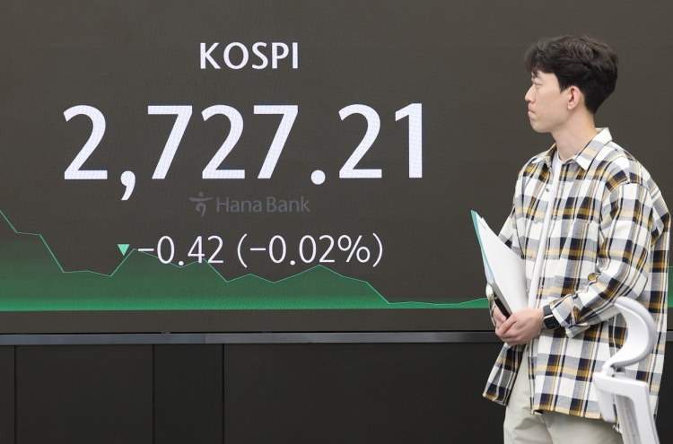 Seoul shares almost flat ahead of US inflation data