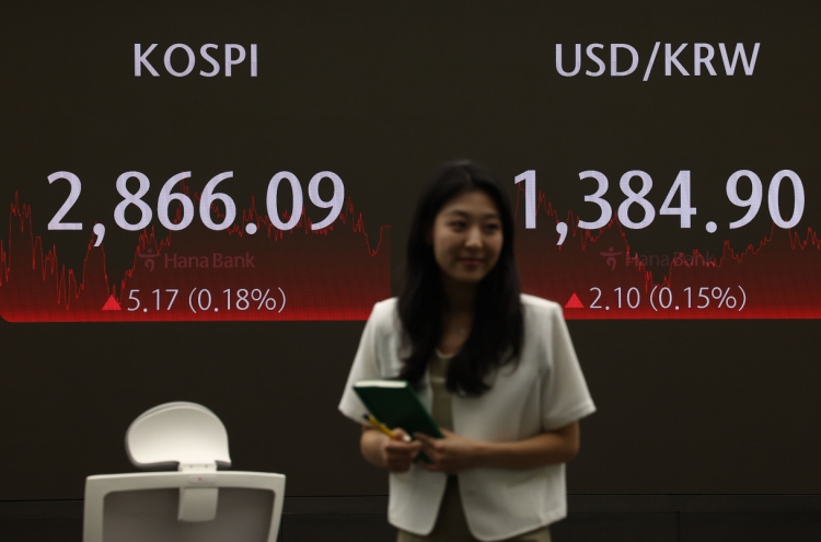 Seoul shares up for 2nd day amid Trump effect