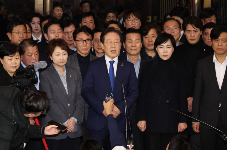 Opposition leader Lee Jae-myung calls martial law declaration 'unconstitutional'