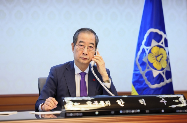 Acting President Han speaks with Biden by phone, reaffirms alliance