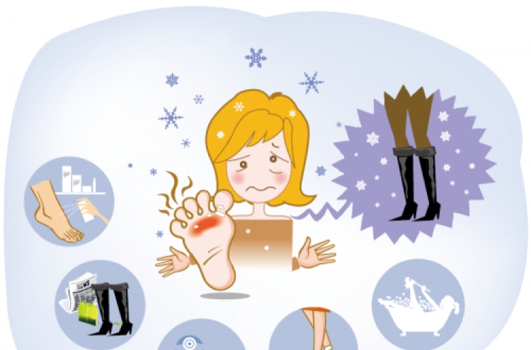 How to keep feet soft and odorless in winter