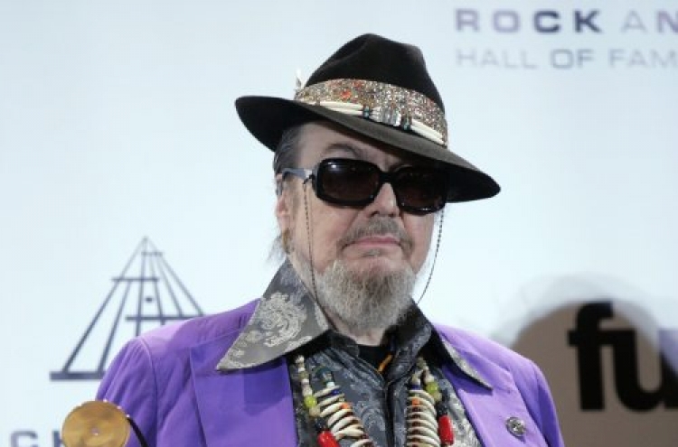 Dr. John inducted into Rock Hall of Fame