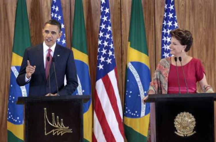 Obama links Brazil trip to U.S. job growth