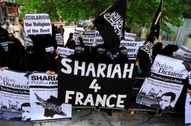 France bans the burqa