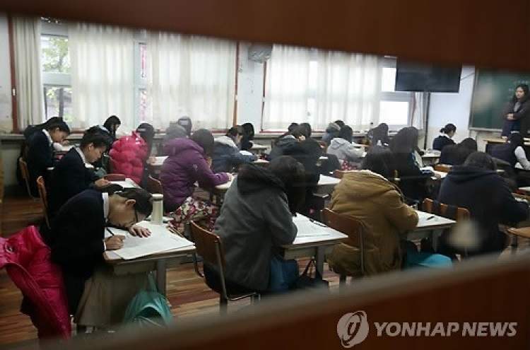 Korean students sleep just 5.5 hours a day: survey
