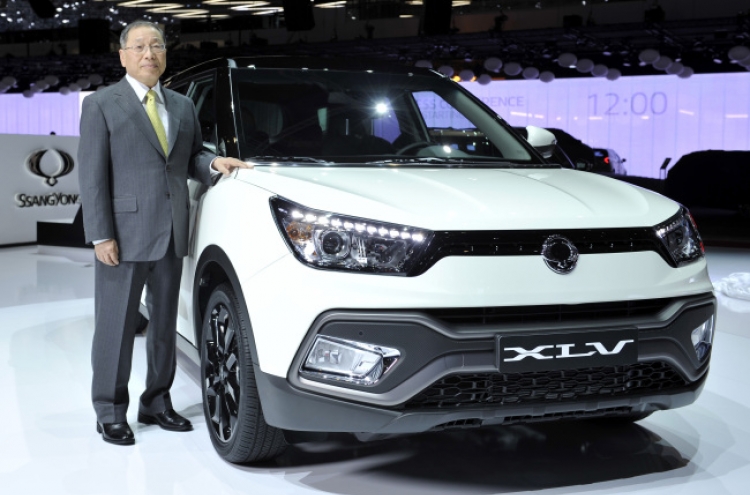 [Photo News] Ssangyong unveils XLV at Geneva Motor Show