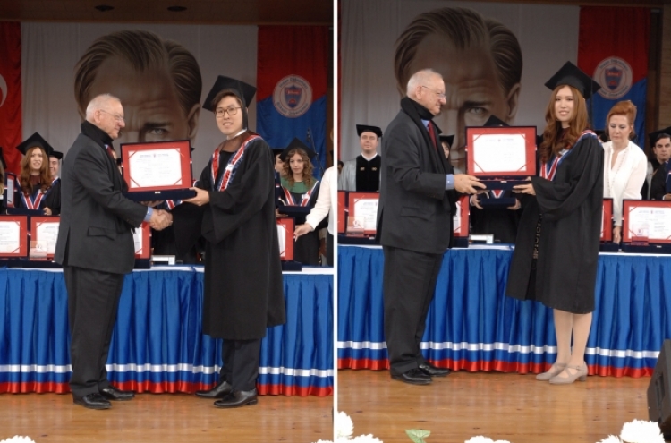 Korean siblings become valedictorians at top Turkish university