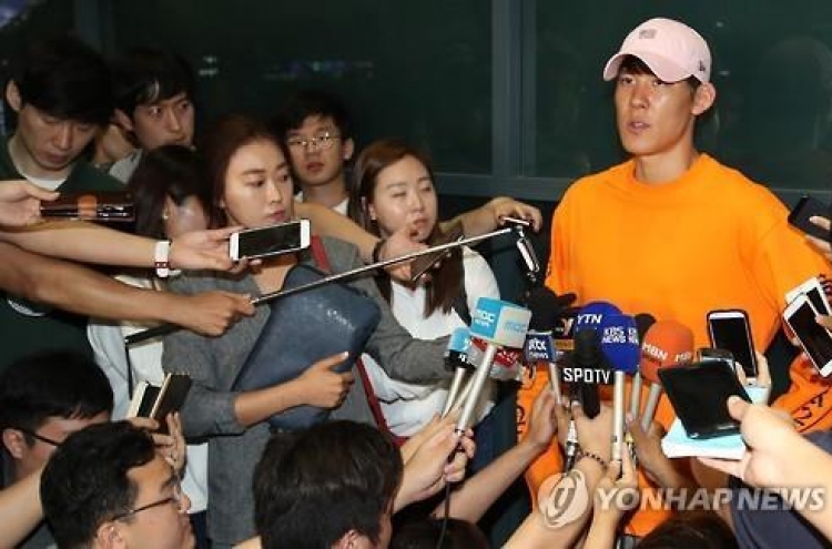 Despite lack of training, Park Tae-hwan hopeful for medal in Rio