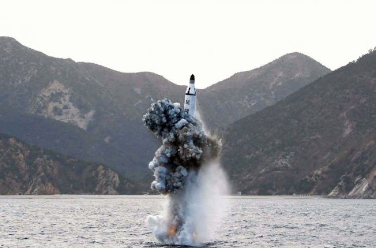 North Korea succeeds in submarine-launched ballistic missile test