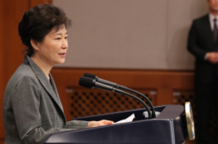 Park says will accept impeachment vote ‘with heavy heart’