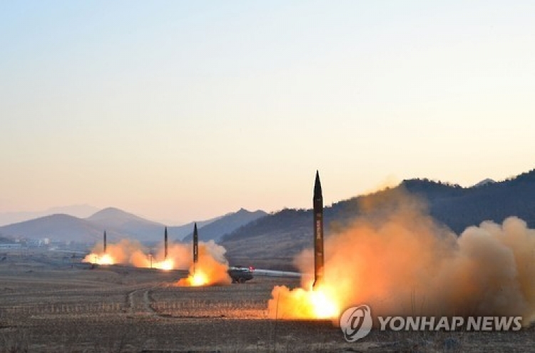 N. Korea may have fired 5 missiles on March 6: report
