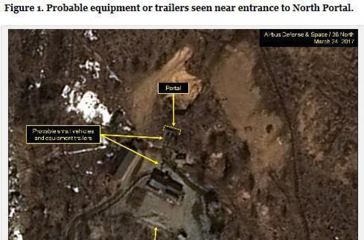Vehicle movement detected at NK nuke site: think tank