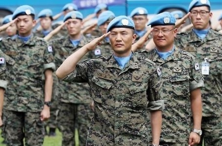Korea to send replacement peacekeeping troops to Lebanon