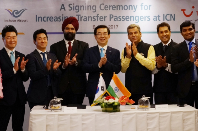 Incheon Airport aims to attract Indian travelers