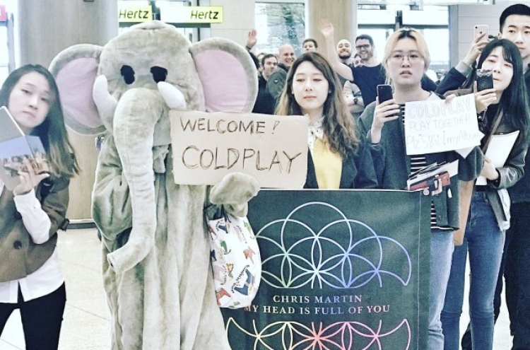 Coldplay comes to Korea