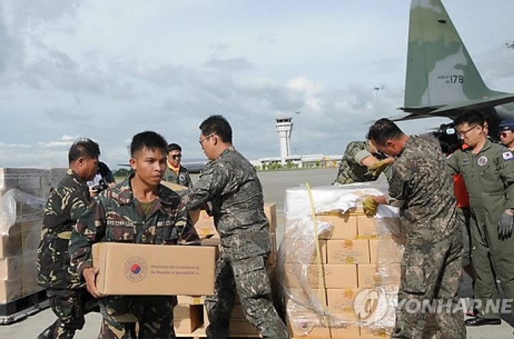 Korea establishes disaster response center in typhoon-hit Philippines