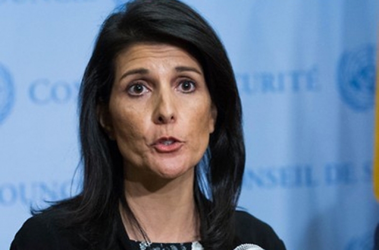 Haley won't rule out strike vs North Korea for nuke testing