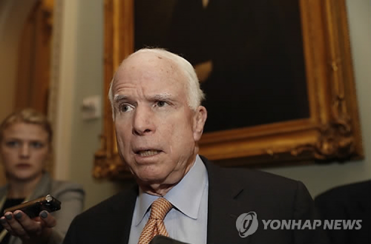 McCain: 'I don't understand' Trump's praise of N. Korea leader