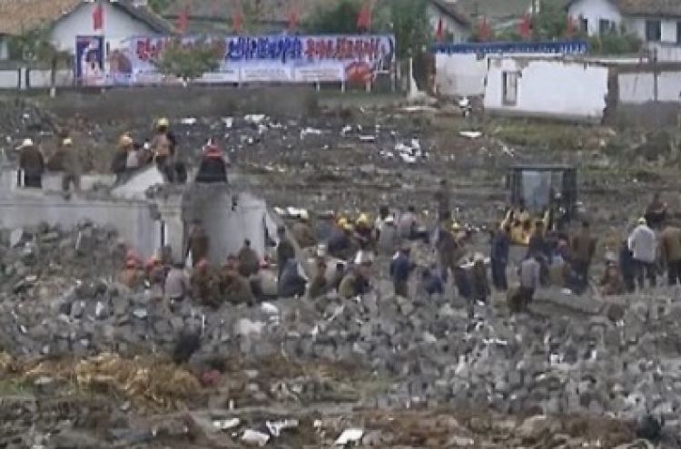 NK's flood restoration work goes against humanitarian priorities