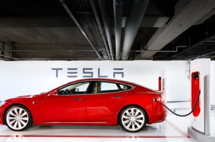Tesla sets up 1st supercharger in Korea