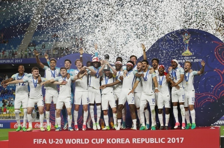 England edge past Venezuela to win FIFA U-20 World Cup in Korea