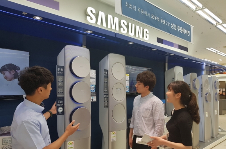 Samsung's wind-free air conditioners selling like hotcakes despite odor problems