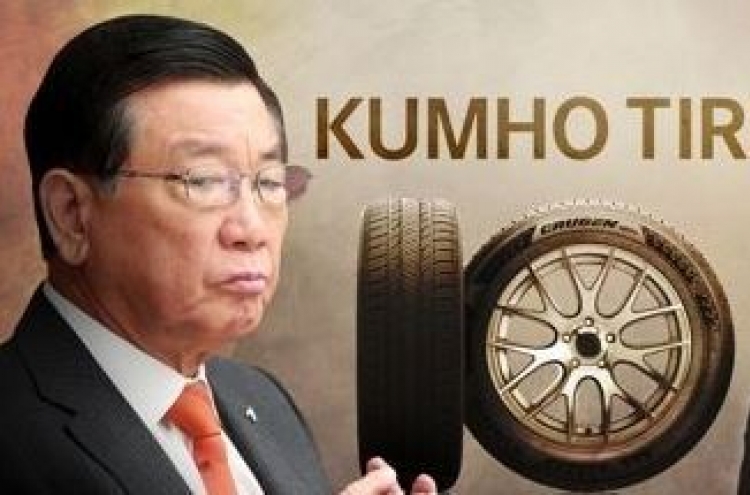 Kumho chief says he wants to resolve Kumho Tire brand issue in 'reasonable' manner