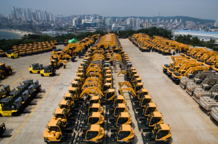 Hyundai construction lands W500b deal with CNHi