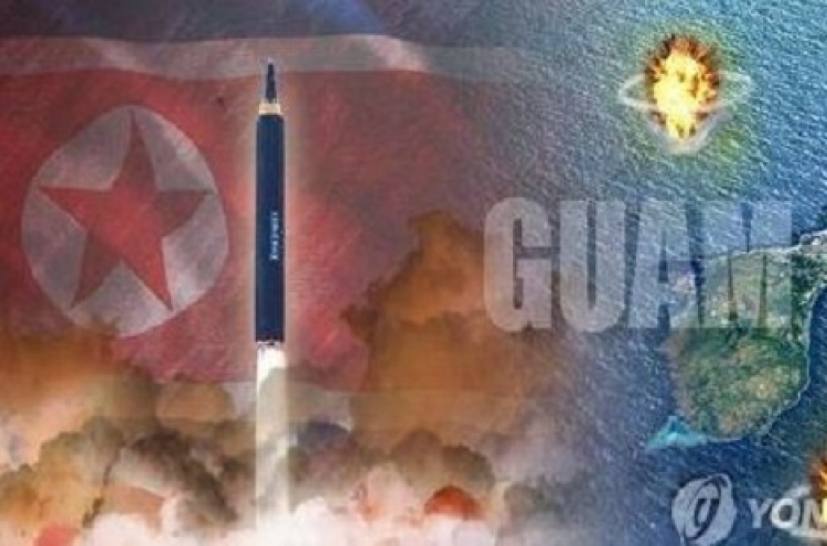 Guam leader backs 'punch on the nose' for Pyongyang