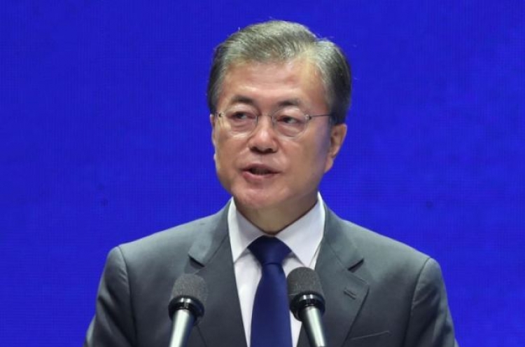 Moon vows more diplomatic efforts to denuclearize N. Korea