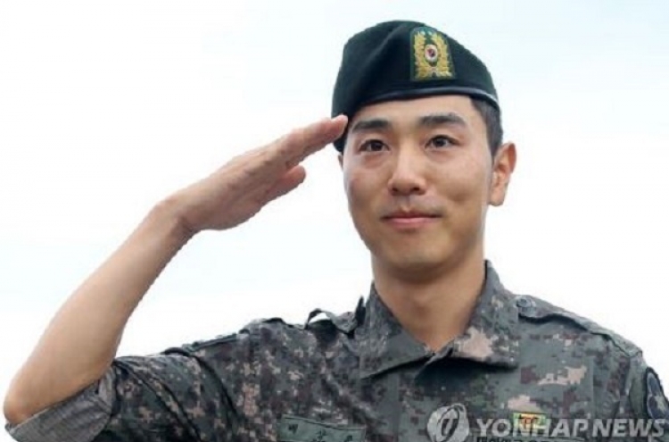Discharged from Army, PGA golfer Bae Sang-moon gets to work immediately