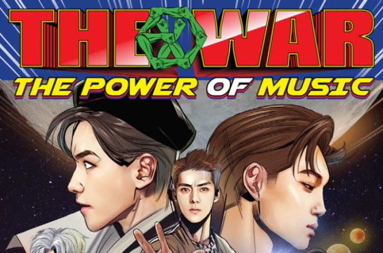 EXO's repackaged edition of 'The War' tops 33 iTunes charts