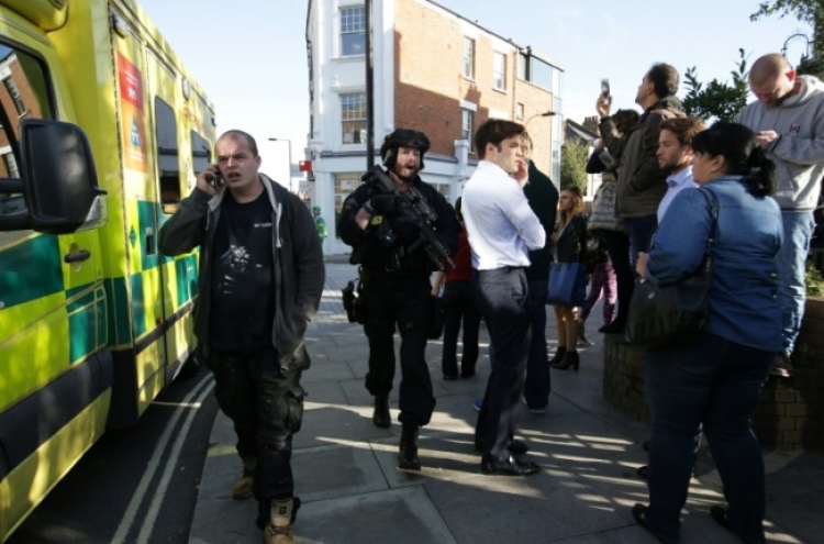 22 injured in London underground bomb attack
