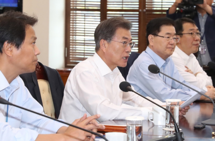 President urges bipartisan efforts to peacefully resolve N. Korean nukes