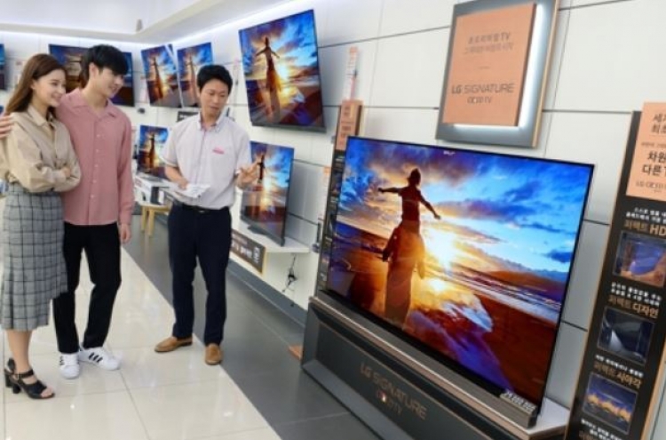 LG's OLED TV sales exceed 10,000 units in Sept. at home