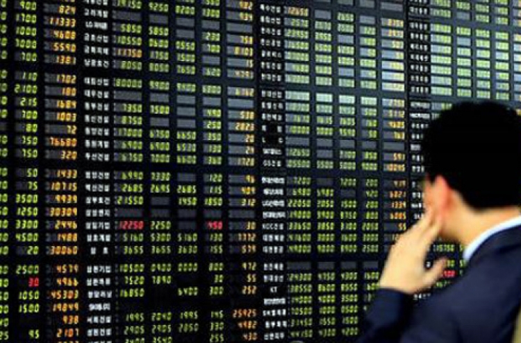 Korean stocks up late Monday morning