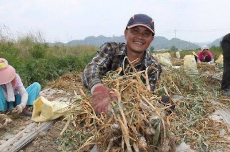 Korea’s aging rural workforce increasingly reliant on migrant workers