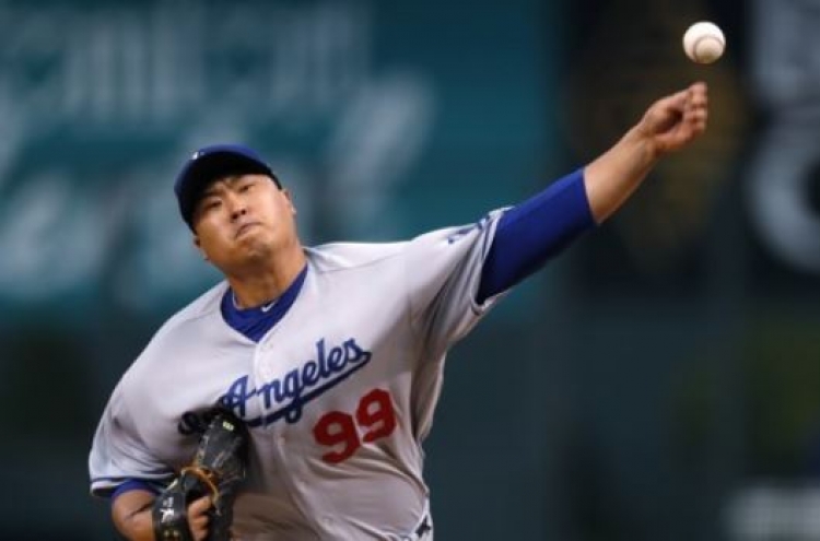 Dodgers' Ryu Hyun-jin ends 2017 without postseason appearance